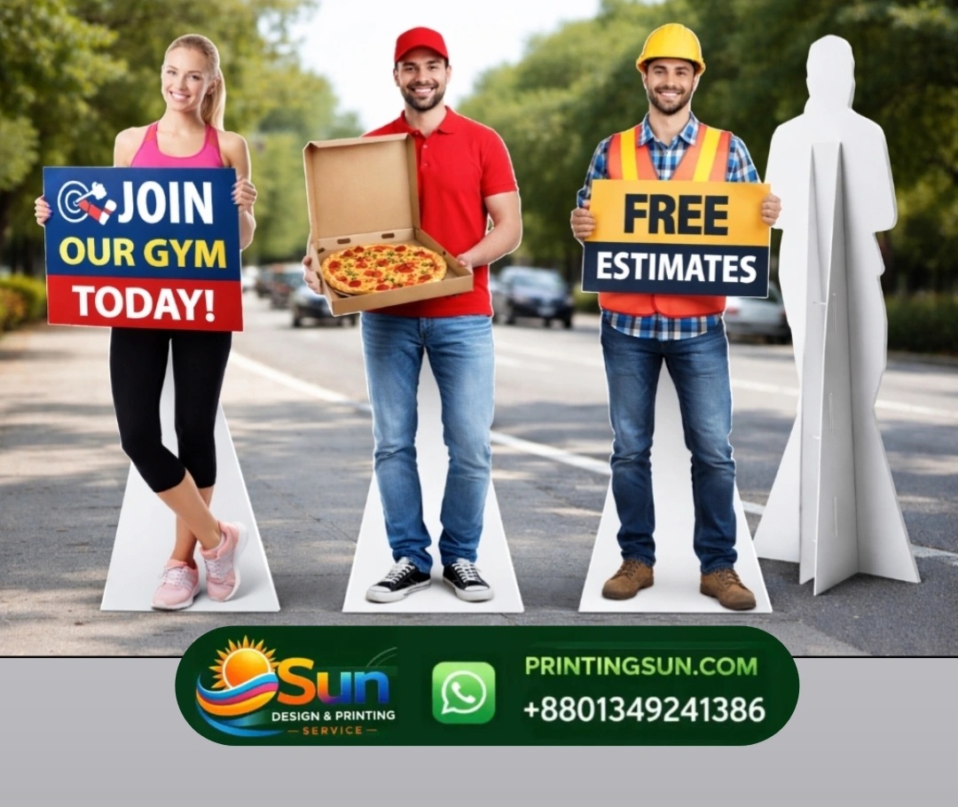 Life Size Standee - লাইফ সাইজ স্ট্যান্ডি ঢাকা | Cutout Standee Bangladesh