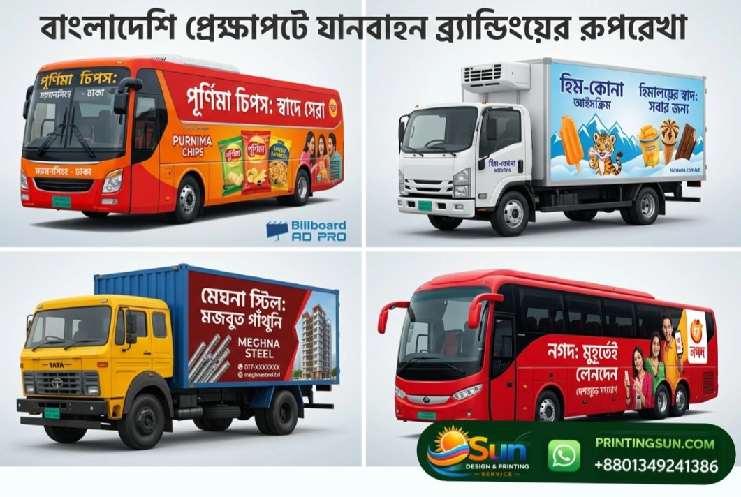 Bus Branding - বাস ব্র্যান্ডিং ঢাকা বাংলাদেশ | Vehicle Wrap Advertising