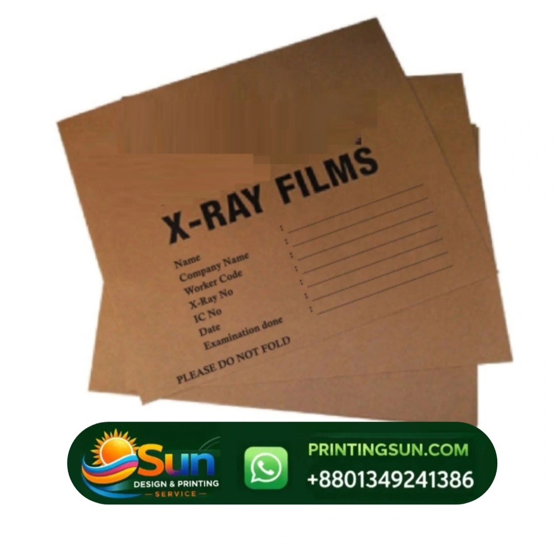 X-Ray Envelope - এক্স-রে খাম প্রিন্ট ঢাকা বাংলাদেশ