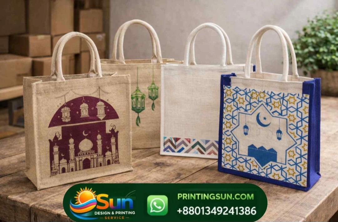 পাটের ব্যাগ - ইকো ফ্রেন্ডলি কাস্টম জুট ব্যাগ