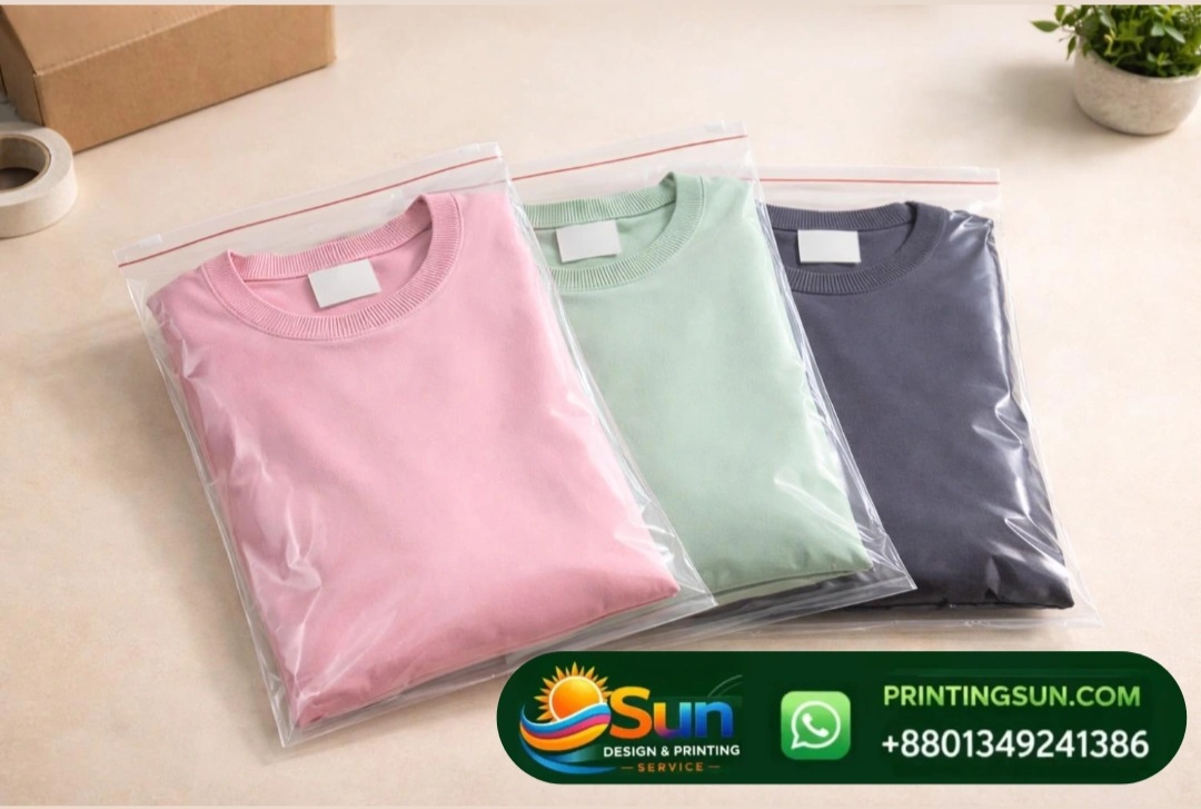 Zipper Poly Bag - জিপার পলি ব্যাগ প্রিন্ট ঢাকা | Custom Packaging Bag Bangladesh