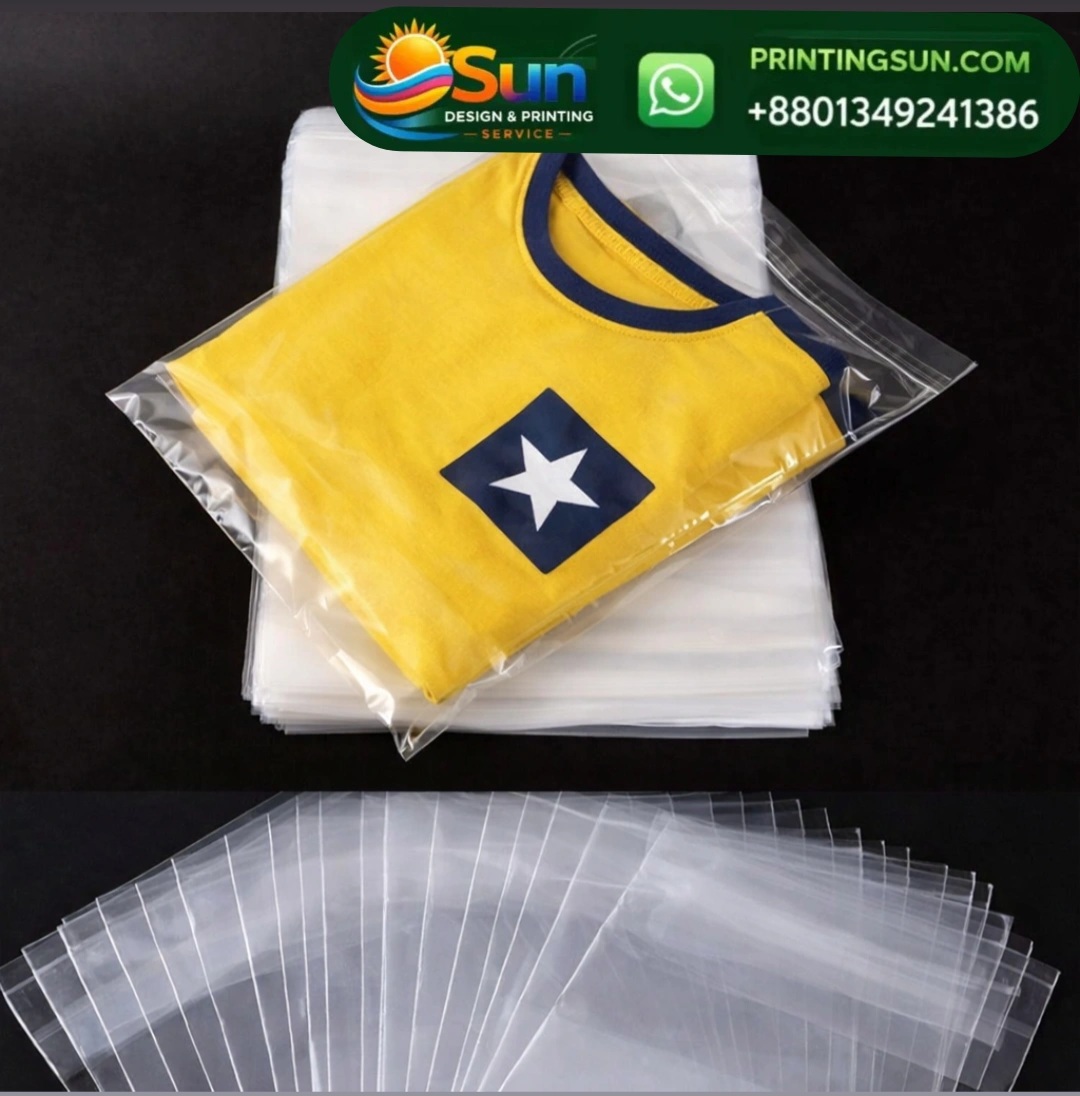 Transparent Gum Poly Bag - ট্রান্সপারেন্ট গাম পলি ব্যাগ ঢাকা | Clear Poly Bag Bangladesh