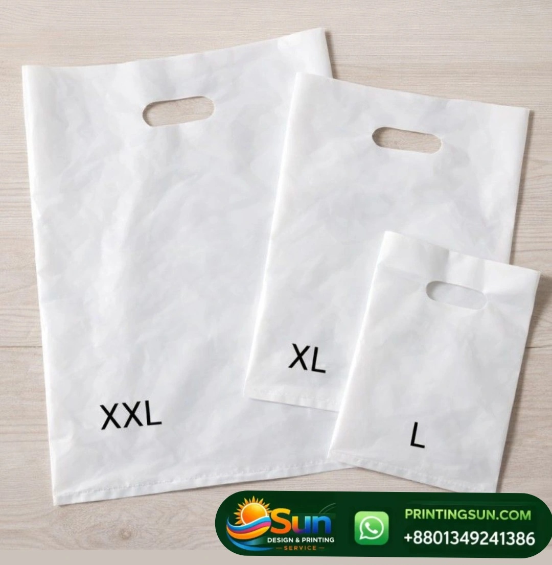 D-Cut Poly Bag - LDPE/HDPE custom poly bags