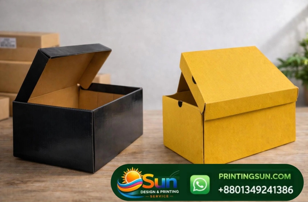 Shoe Box - শু বক্স প্রিন্ট ঢাকা | Custom Shoe Box Bangladesh
