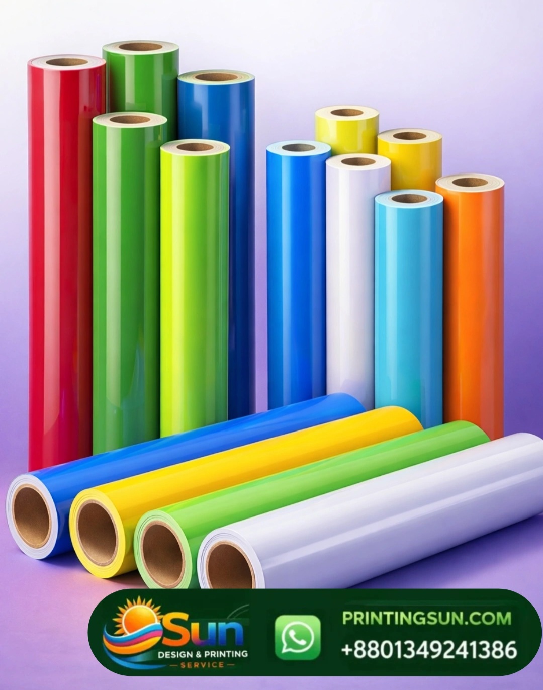 Color White Vinyl - কালার ও হোয়াইট ভিনাইল ঢাকা | Sign Vinyl Sheet Bangladesh