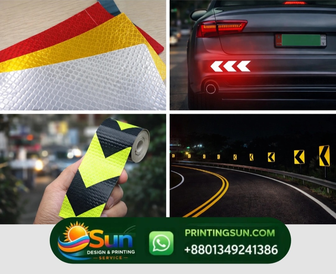 Reflective Vinyl - রিফ্লেক্টিভ ভিনাইল ঢাকা | Reflective Sheet Printing Bangladesh