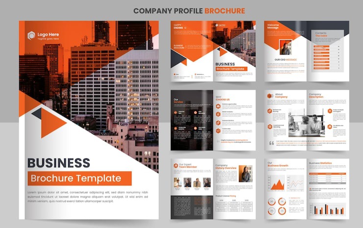 Company Profile - কোম্পানি প্রোফাইল প্রিন্ট ঢাকা | Corporate Profile Design Bangladesh