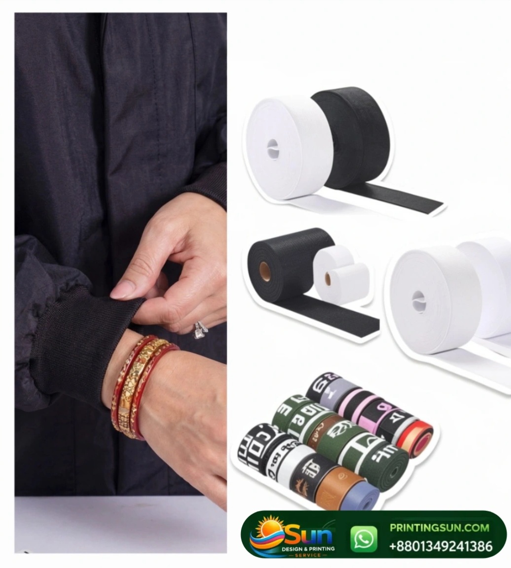 Elastic Tape - ইলাস্টিক টেপ - Garment Elastic Band Dhaka Bangladesh | Sun Printing