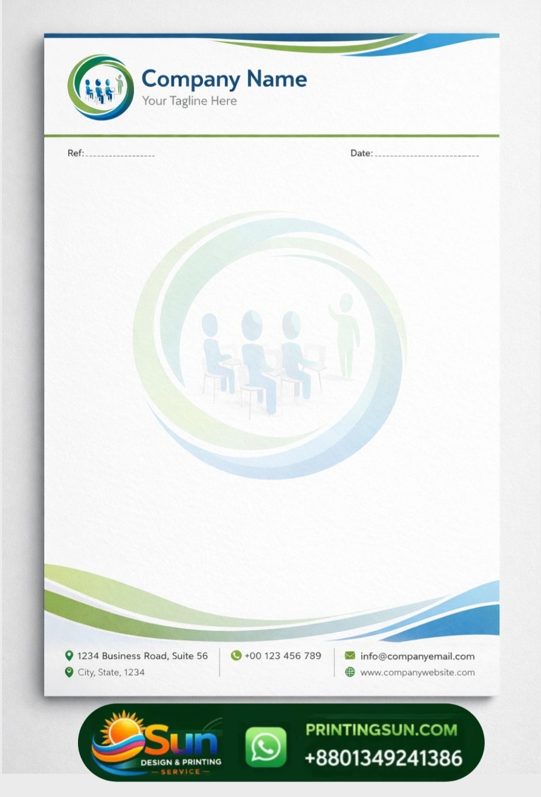 Letterhead & Pad - কাস্টম লেটারহেড প্যাড প্রিন্ট ঢাকা | Official Letterhead Printing