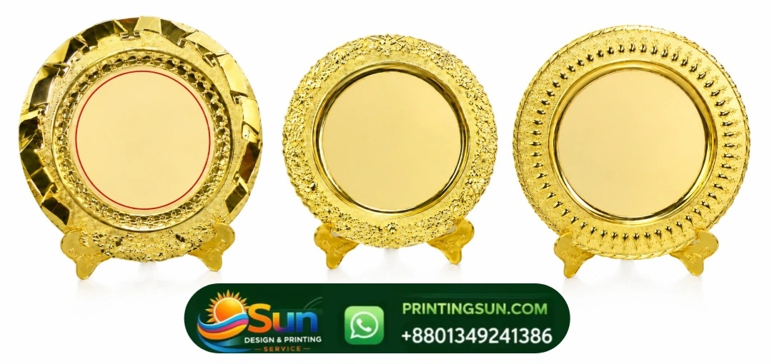 China Metal Plate Crest চায়না মেটাল প্লেট ক্রেস্ট