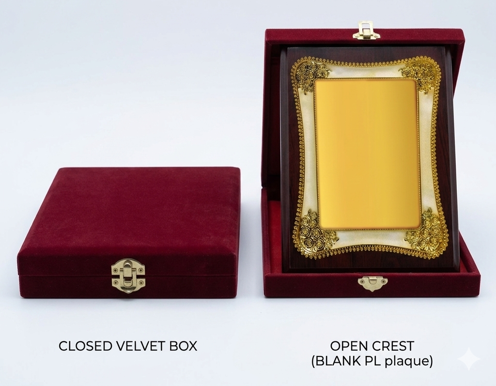 Crest Velvet Box price in Bd , ভেলভেট বক্স ক্রেস্ট